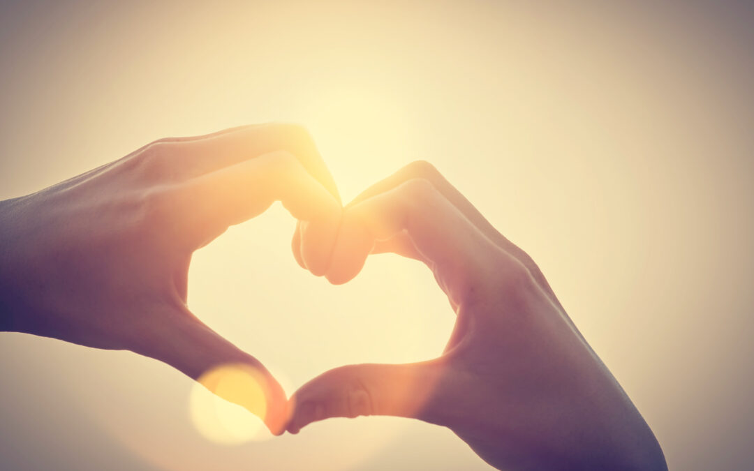 Heart Symbol Made with Two Hands