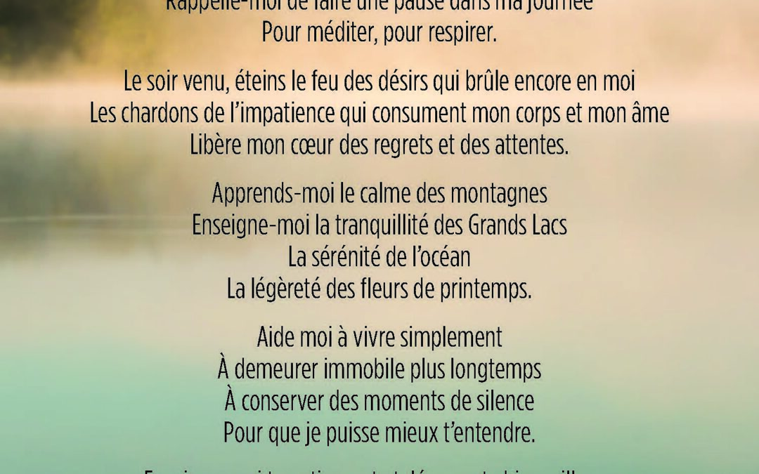 Ma Prière à l&rsquo;Univers_Nicole Bordeleau